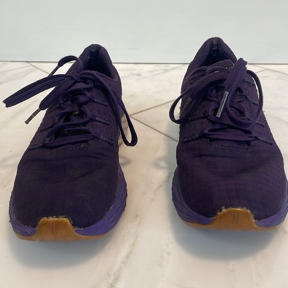 NoBull Project purple knit runners men/youth 6, women’s 7.5 workout gym comfort - Picture 2 of 9